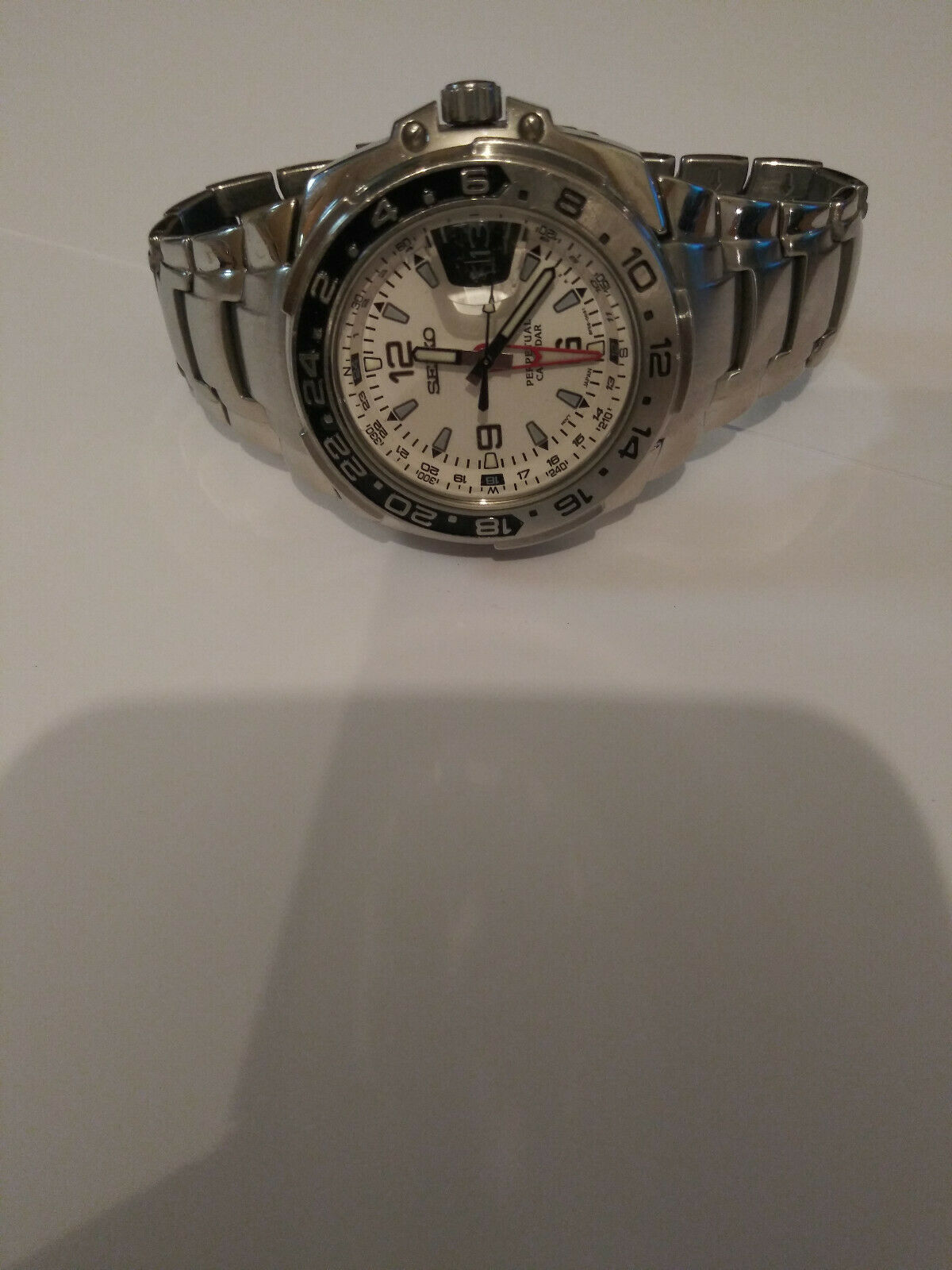 Seiko Perpetual Calendar GMT 8F56 0030 100M Men s Divers Style