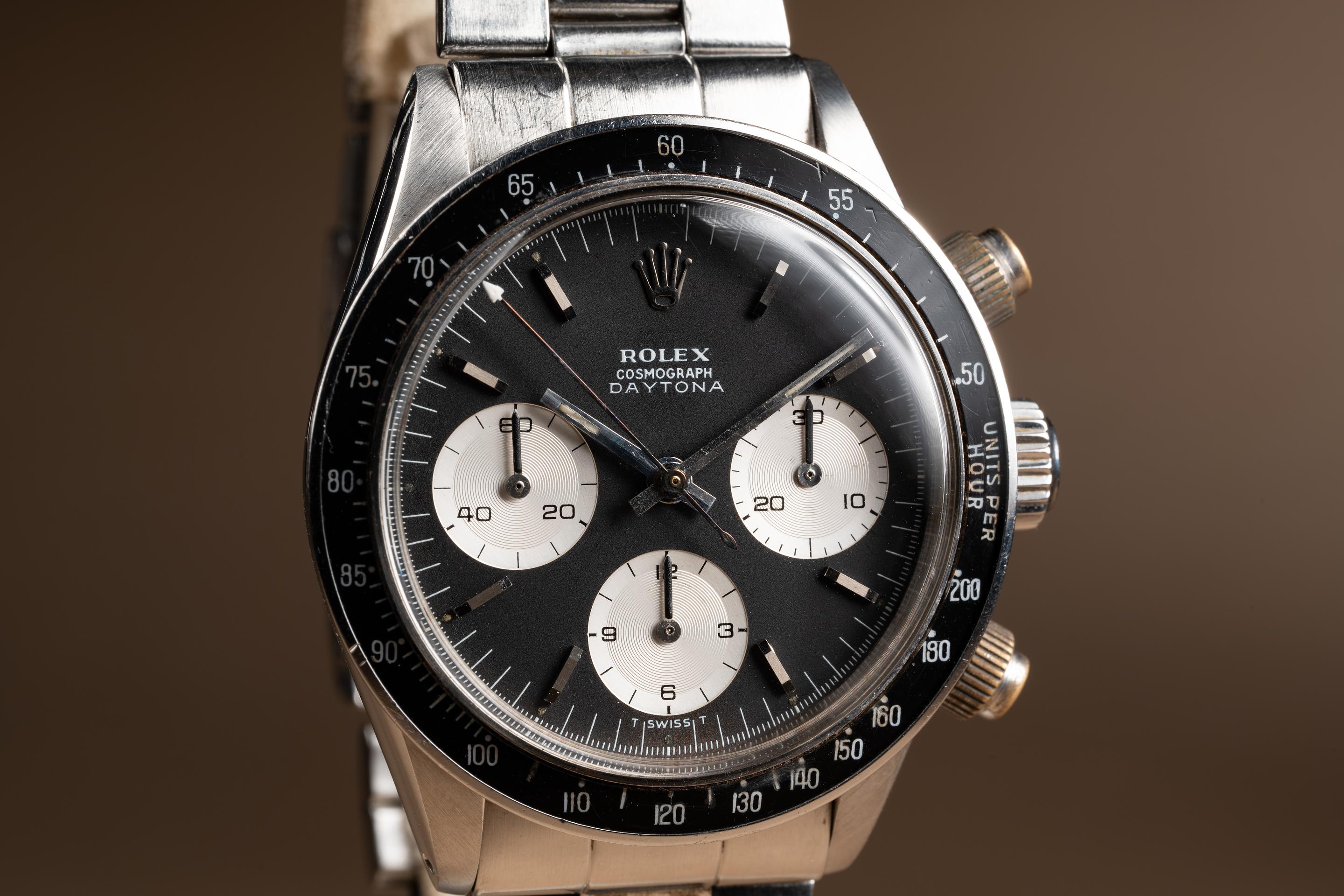 FS 1966 Rolex Daytona 6240 Black Dial WatchCharts