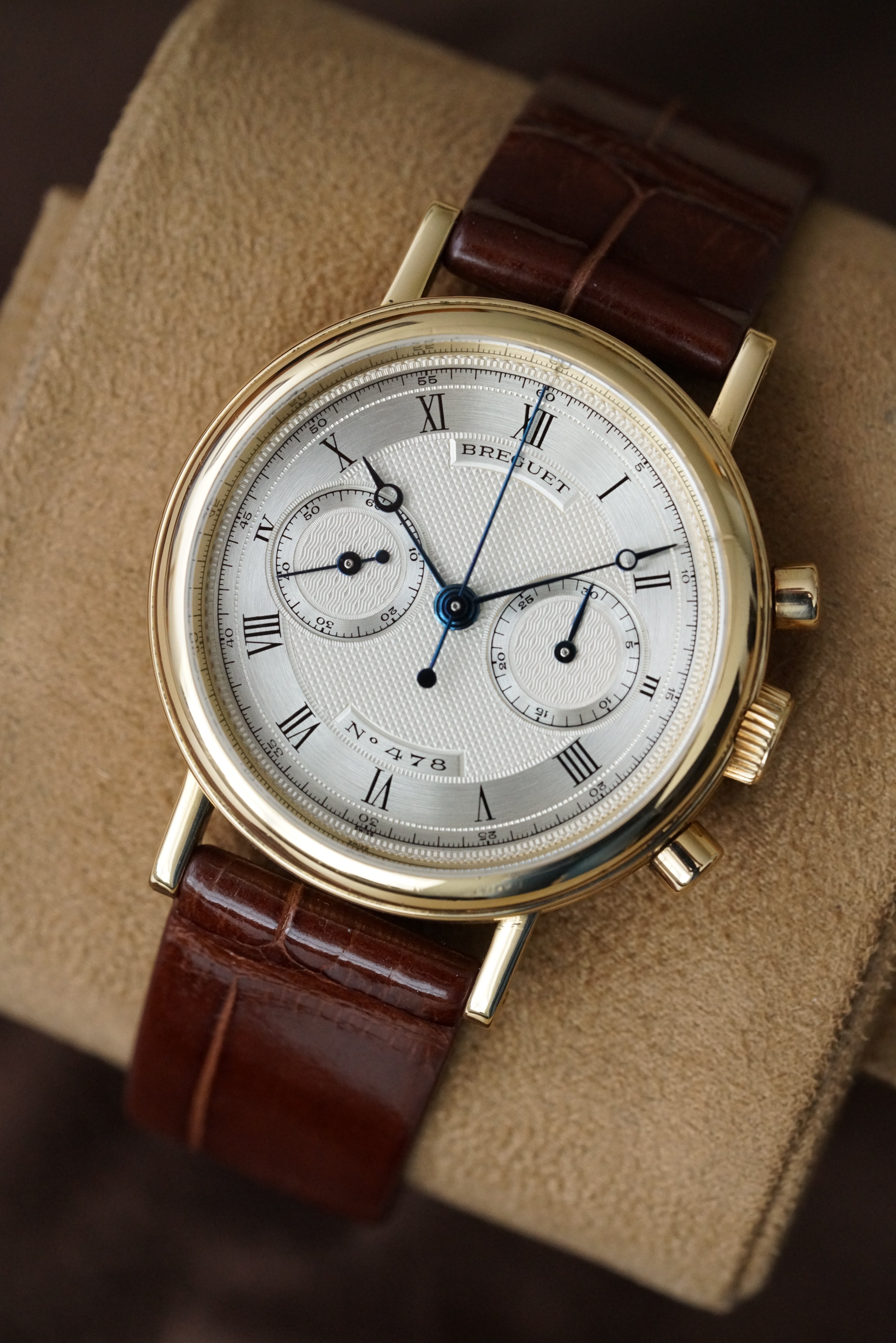 22 000 USD FS Breguet Classique Chronograph 3237 Yellow