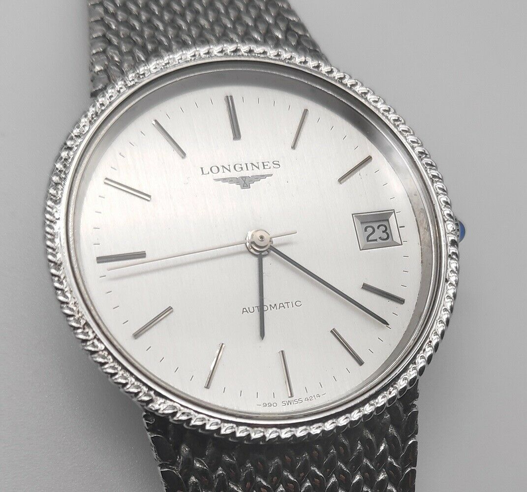 Longines Twin Barrel L990 25J Men s Automatic Watch Case 35MM