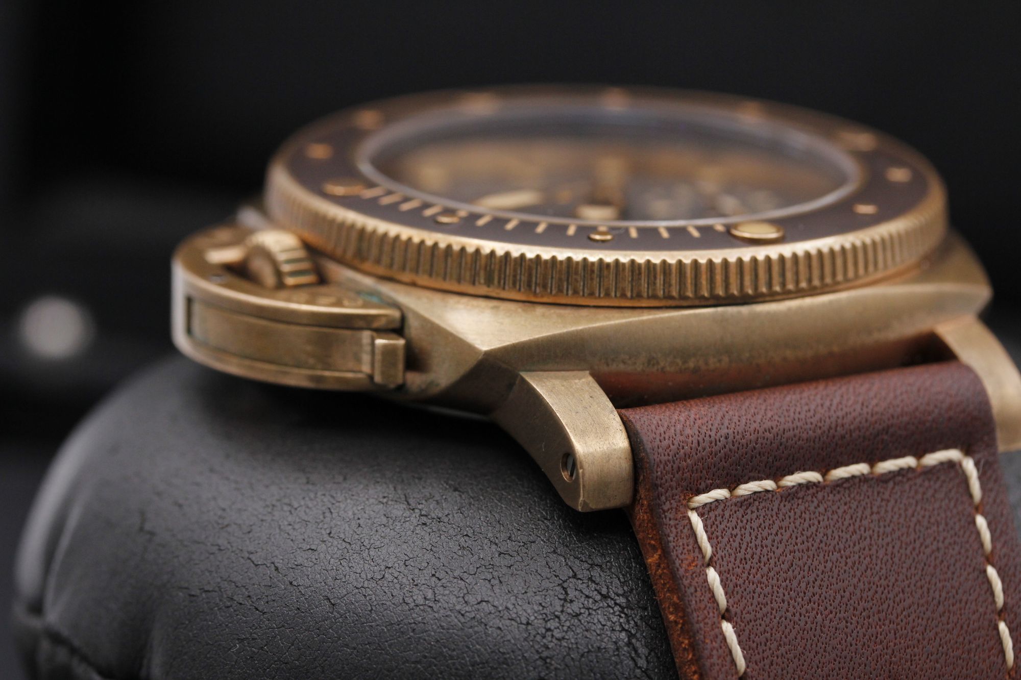 FSOT Panerai Submersible Bronzo Pam 968 Brown Bronze 47mm