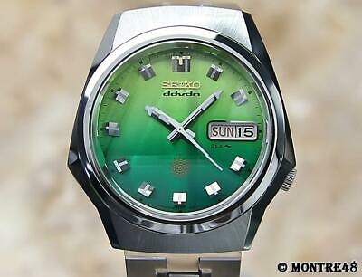 Seiko Advan Vintage 7019 7330 Mens Auto 36mm Japan Stainless St