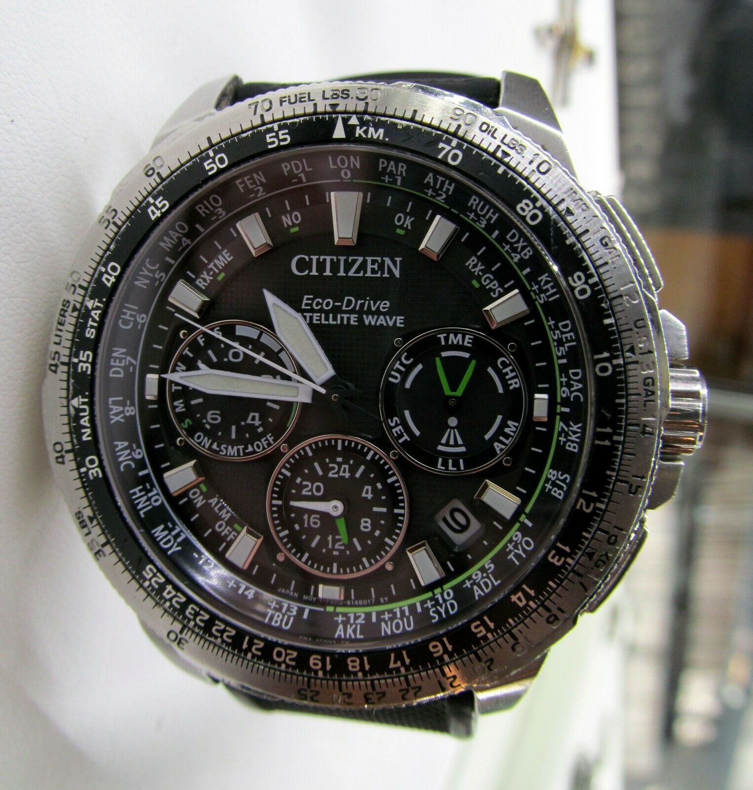 Citizen eco drive satellite wave f900 on sale