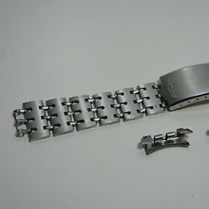 RARE AUTHENTIC SEIKO RAILROAD BRACELET WITH END LINKS ONLY FOR 6139-6012  USED | WatchCharts