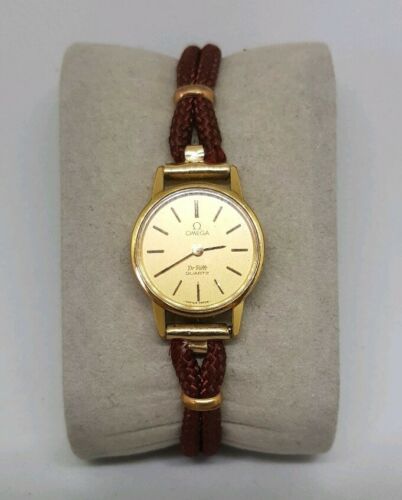 Omega De Ville Quartz Gold Plated Ladies Swiss Made Watch Cal 1350