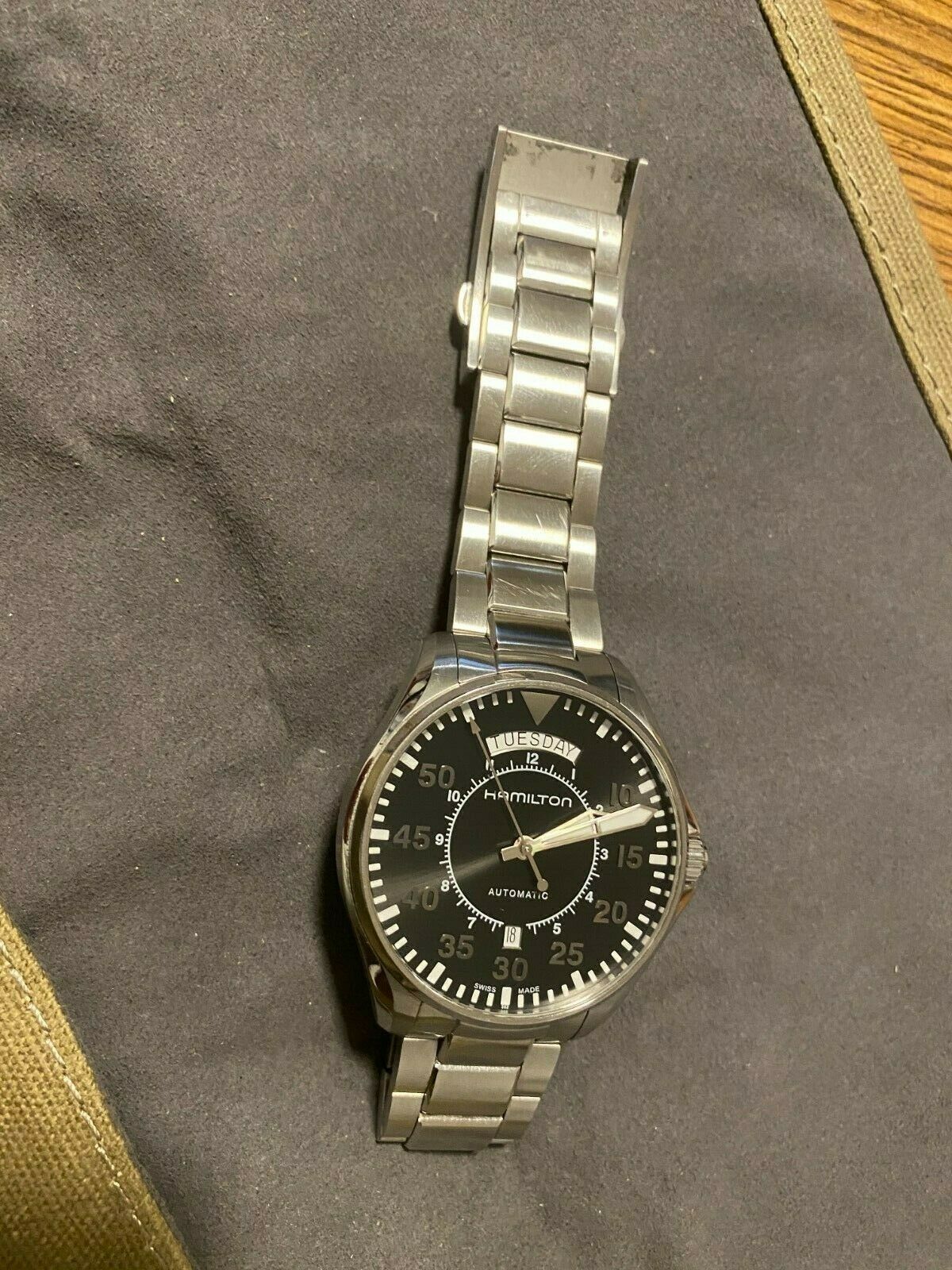 Hamilton Pilot Day Date Khaki (Interstellar Coop Watch) H64615135