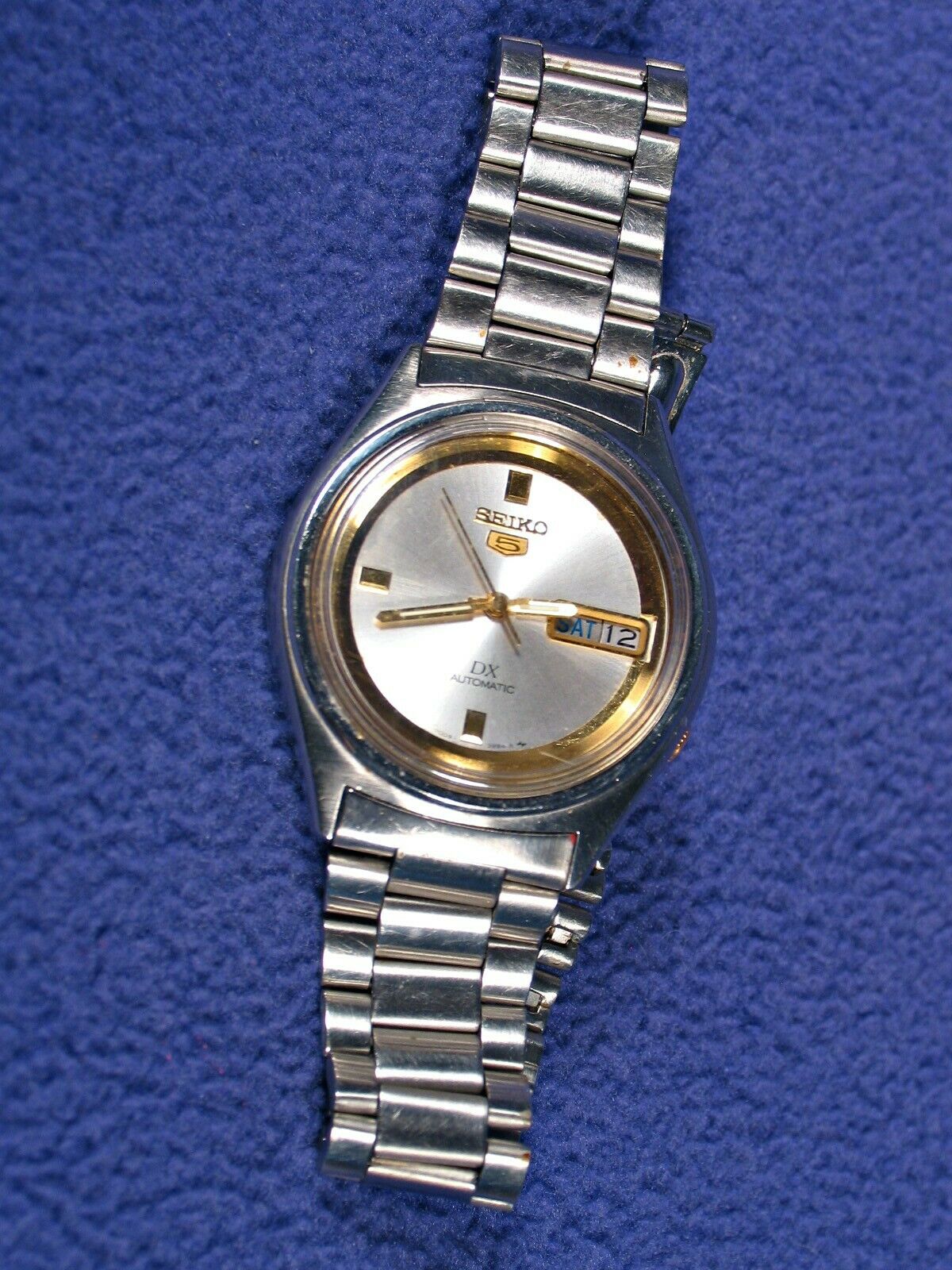 Original Vintage Seiko 5 DX Men's Automatic Watch - Ref#7009-3020