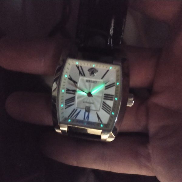 Wts Versace Character Automatic Swiss High Beat Tank Watch