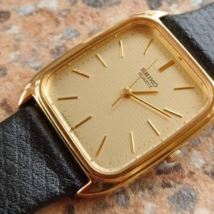 Seiko Quartz 9021 5170 JDM August 1986 SGP Dress Watch Agriculture