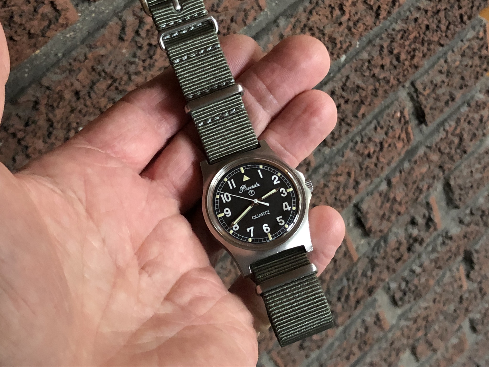 Precista Fatboy G10 British MOD issued 1982 / Excellent! | WatchCharts  Marketplace