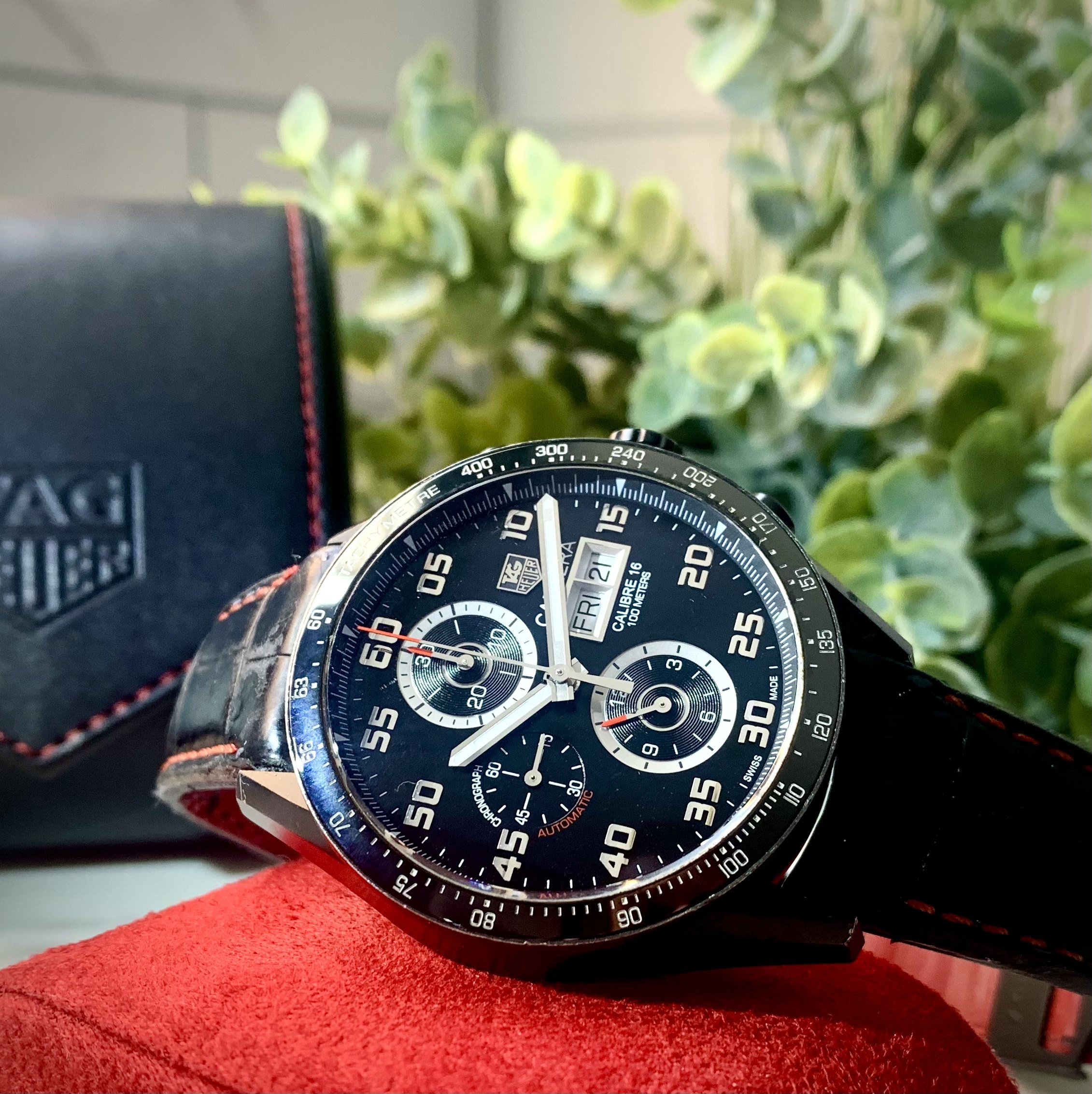 Tag heuer hotsell carrera black titanium