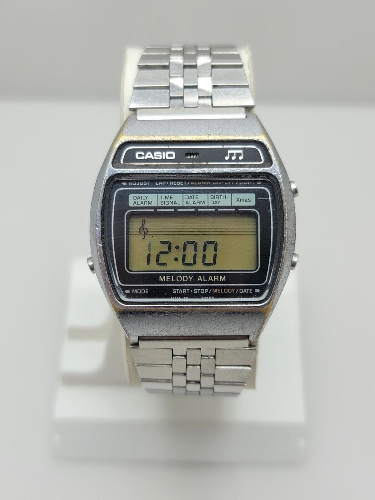 Casio Melody Alarm M-1230 Digital Vintage Men's Watch
