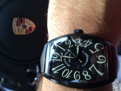 FS Franck Muller Casablanca Black PVD 8880 C DT NR Mint Reduced