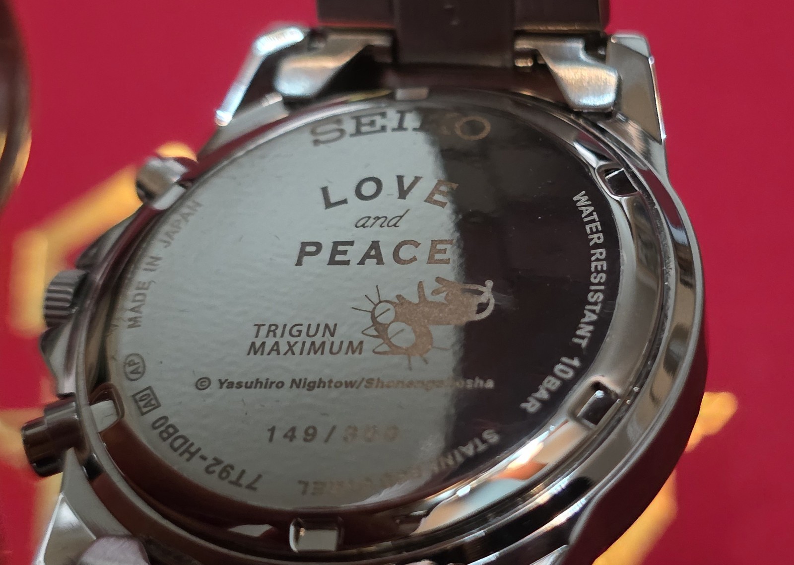 Seiko x Trigun Maximum - Vash the Stampede 149/300 Limited Anime