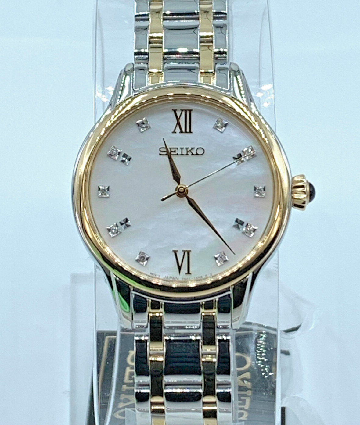 Seiko Diamonds Collection Womens Watch Stainless Steel MOP  display picture 1