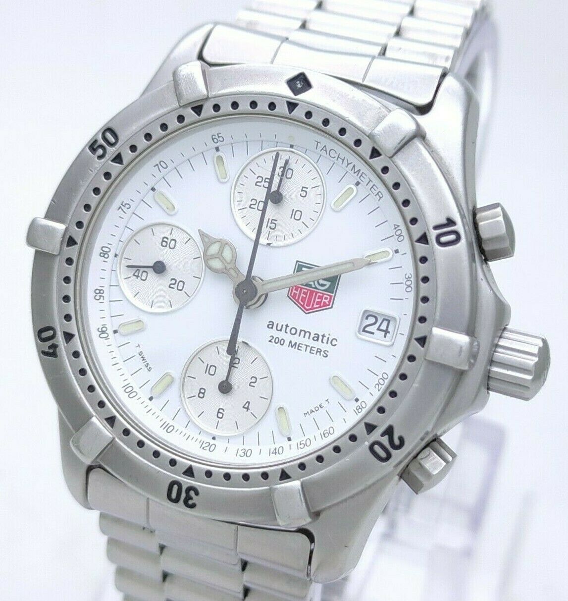 Tag Heuer 2000 Exclusive Chronograph Two Tone Watch CN1152