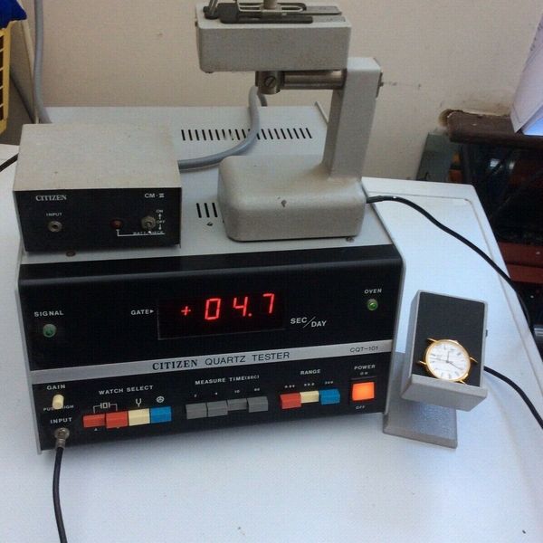 CITIZEN QUARTZ TESTER MODEL CQT - 101 | WatchCharts Marketplace