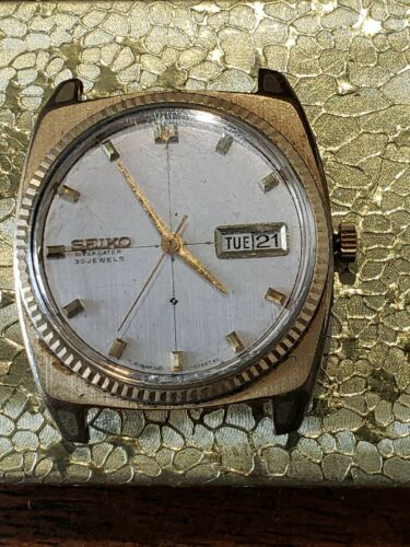 SEIKO SEIKOMATIC WEEKDATER 30 Jewels Automatic Watch 1960s Vintage