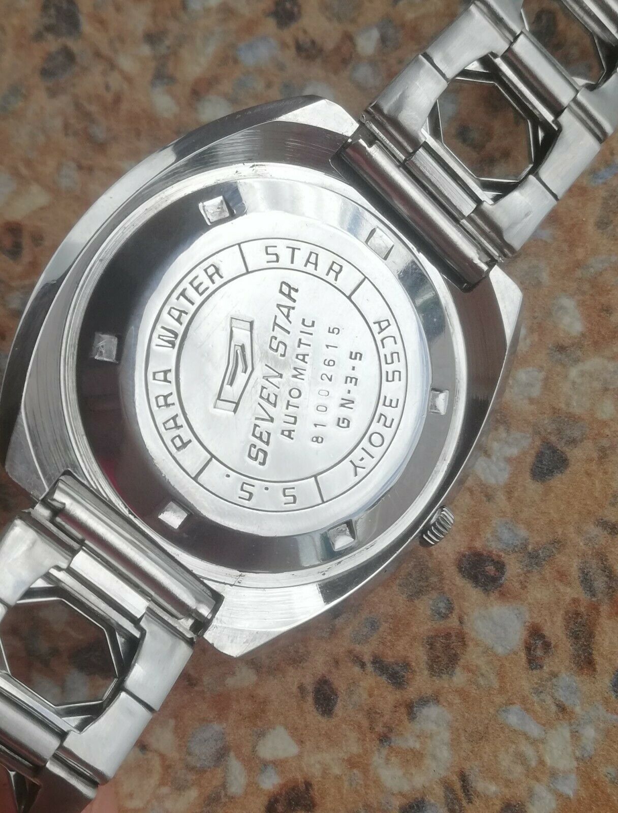 Vintage Citizen Seven Star Custom Deluxe 23 Jewels Automatic 