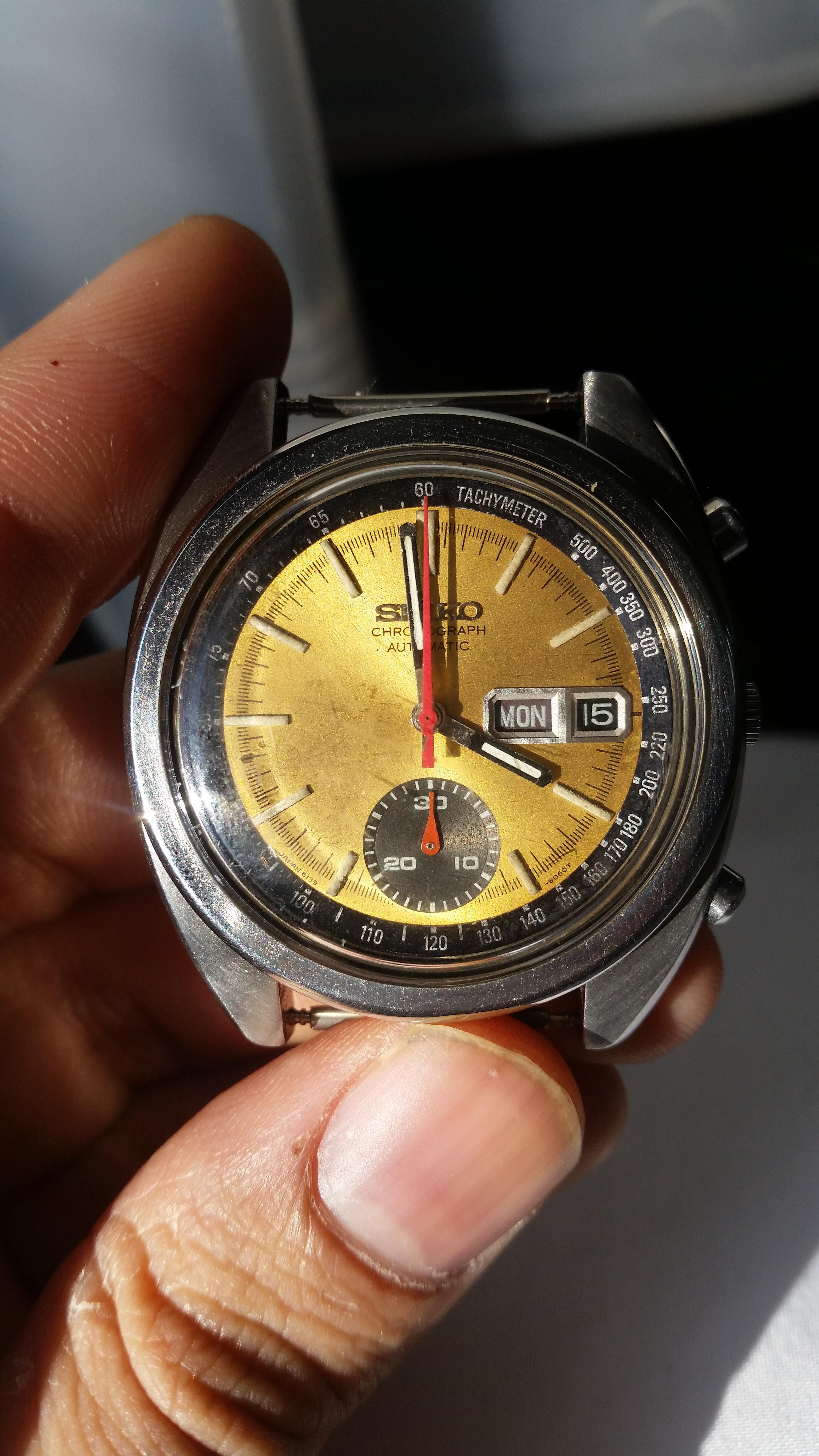 WTS] Vintage Seiko Chronograph 6139-6013 | WatchCharts