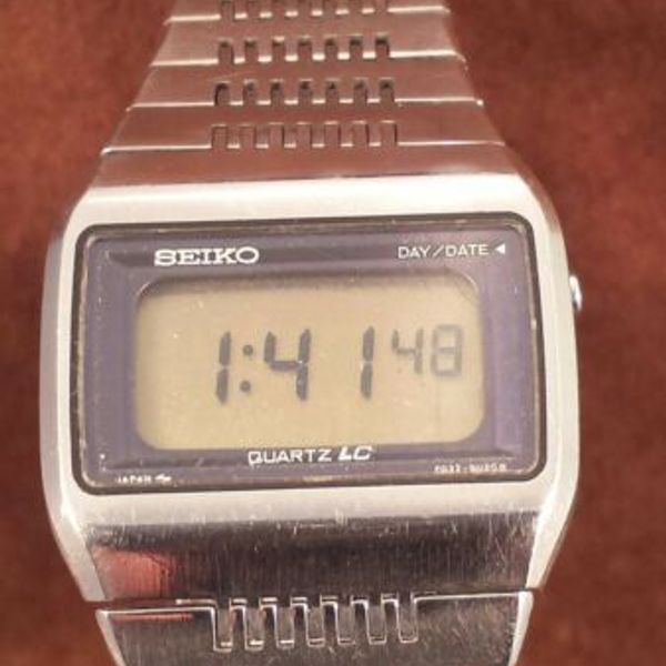 Vintage 1978 SEIKO QUARTZ LC F033-5020 Digital Watch | WatchCharts 