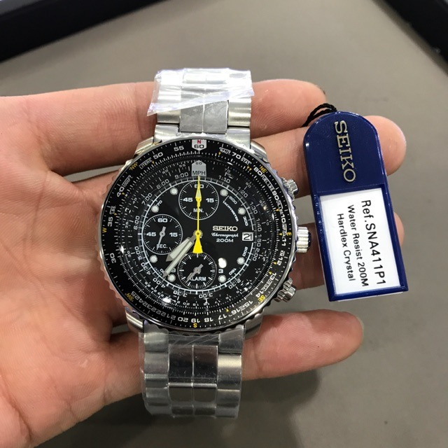 RESTOCKED* Seiko SNA411P1 SNA411P SNA411 Flightmaster RESTOCKED* Seiko SNA411P1 SNA411P SNA411 Flightmaster