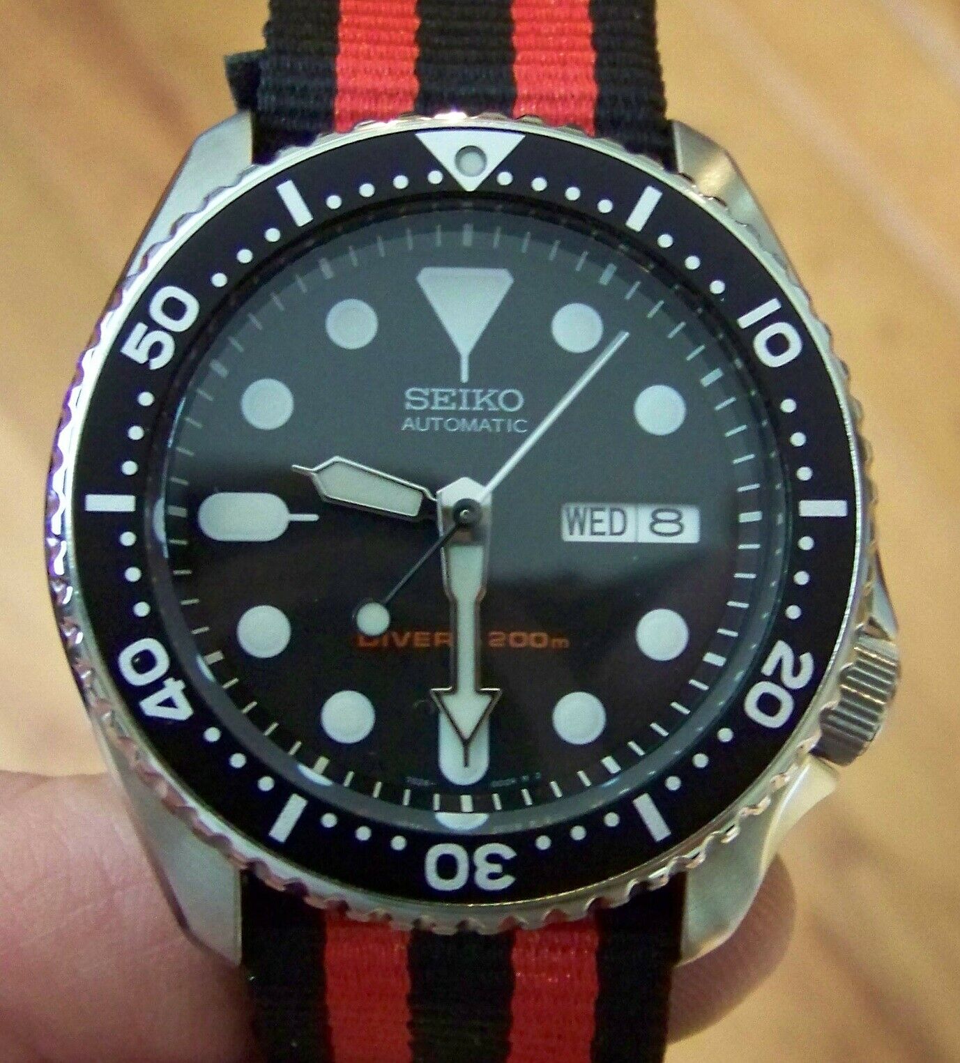 Seiko SKX00 7S26 7002 Aiguille Des Secondes ... - eBay
