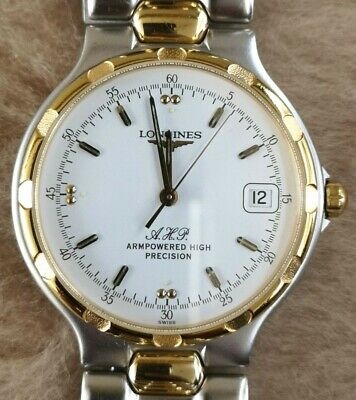 LONGINES CONQUEST GOLD Stainless Steel A.H.P. AutoQuartz Mid