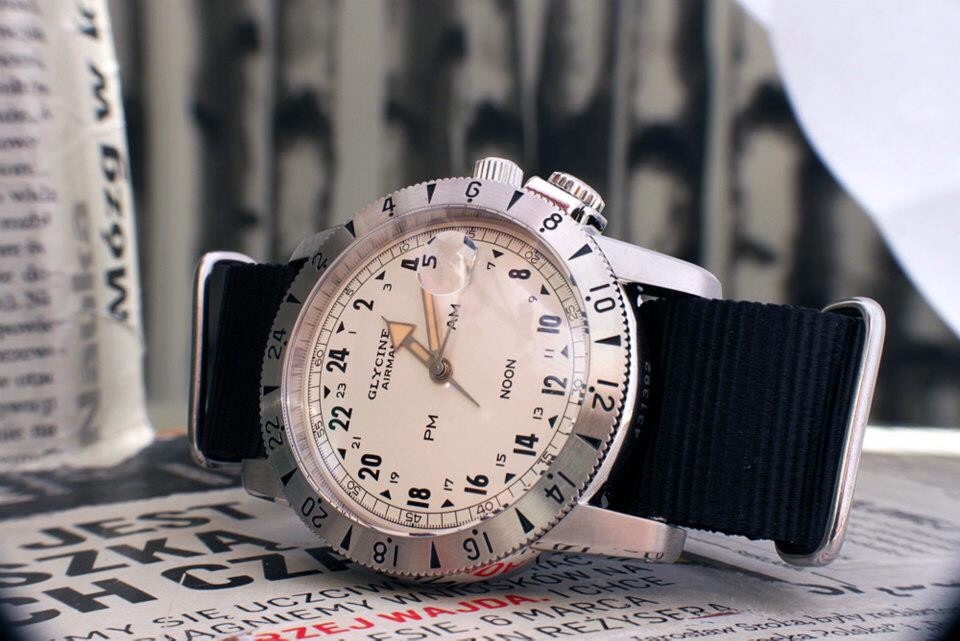 Glycine airman vintage discount 1953