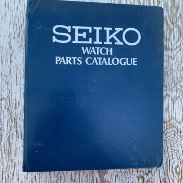 Vintage Seiko Watch Parts Catalogue | WatchCharts