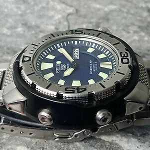 SEIKO 5 SPORTS 7S36-02S0 SKZ245 FRANKEN MONSTER AUTOMATIC