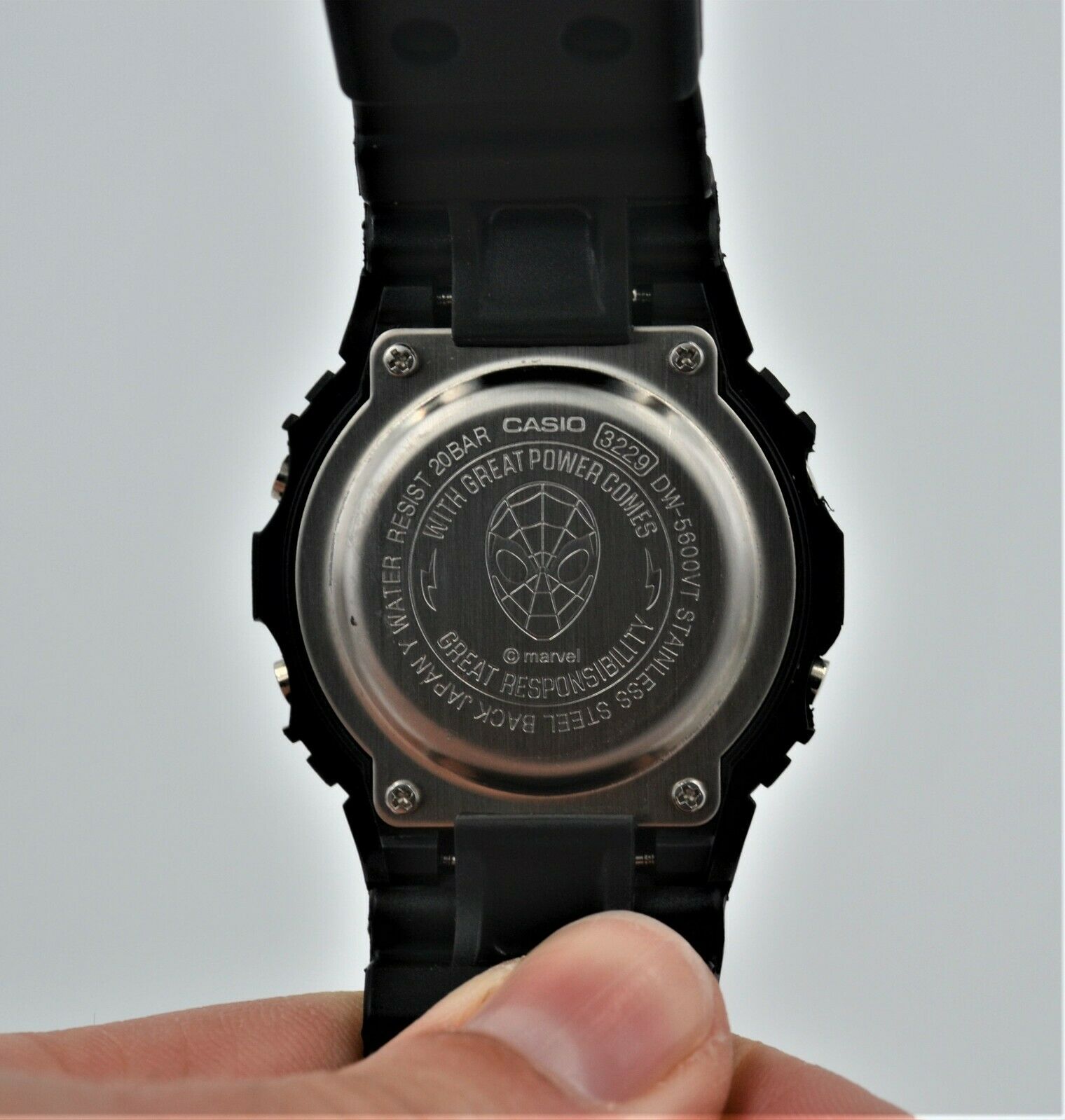 Casio G Shock Limited Edition Spider man watch Marvel