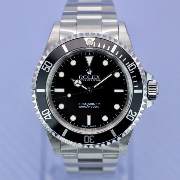 Fs: 2001 Rolex Submariner Ref. 14060m 