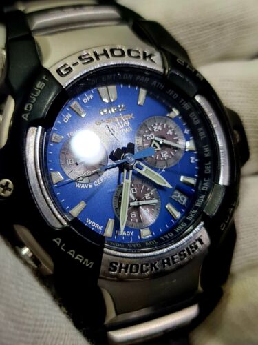 CASIO G SHOCK Giez GS 1000J-2A Blue with Two tones bracelet upgraded ???? |  WatchCharts Marketplace