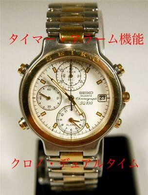 Seiko 7T42 7A00 Sq100 100M Waterproof Overseas Limited Edition 