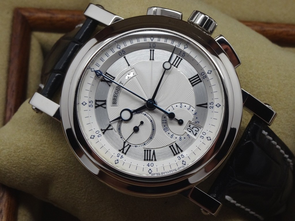 FSOT Breguet Marine Chronograph 5827BB 12 5ZU 42mm White Gold