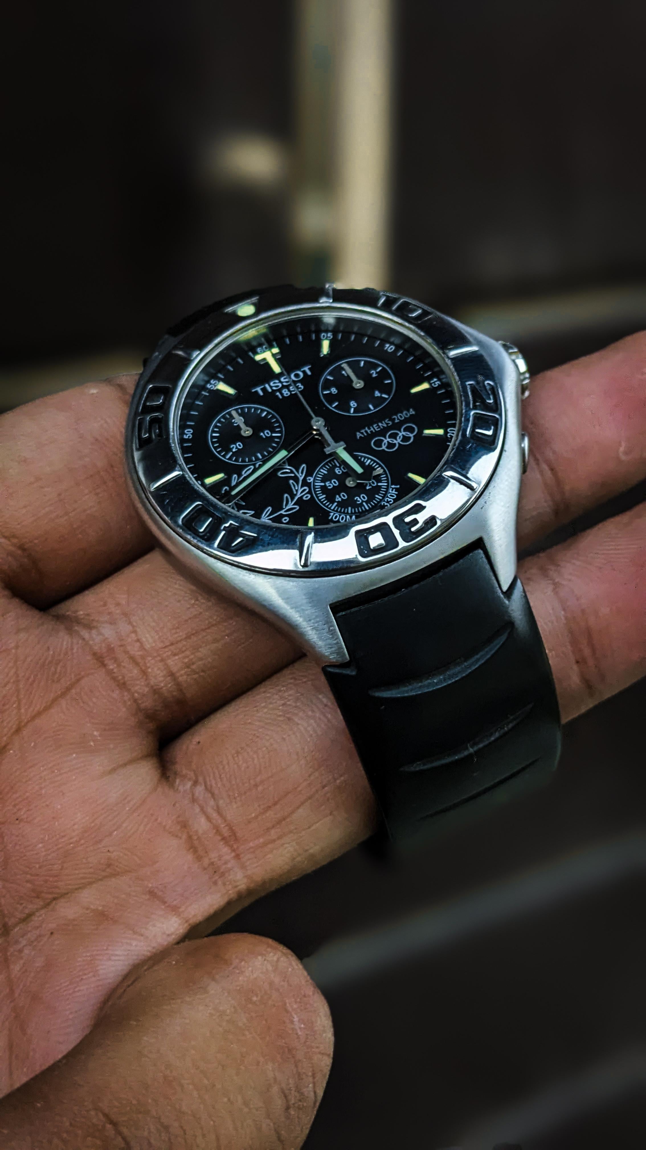 WTS] Tissot Chronograph Athens 2004 Olympic Games, rare LTD