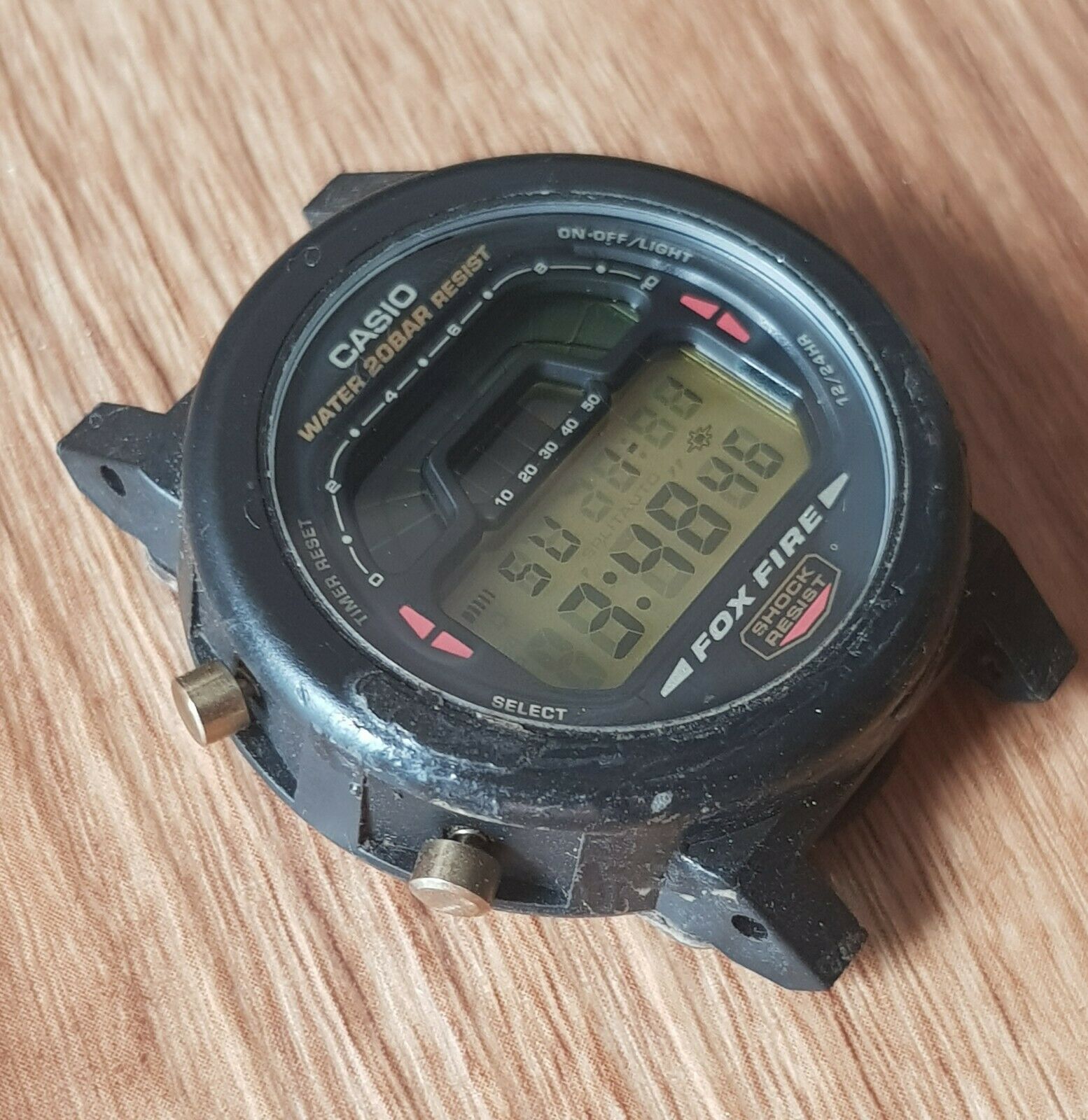 Vintage Casio G-Shock Japan Fox Fire 1548 DW-8700 Digital Watch