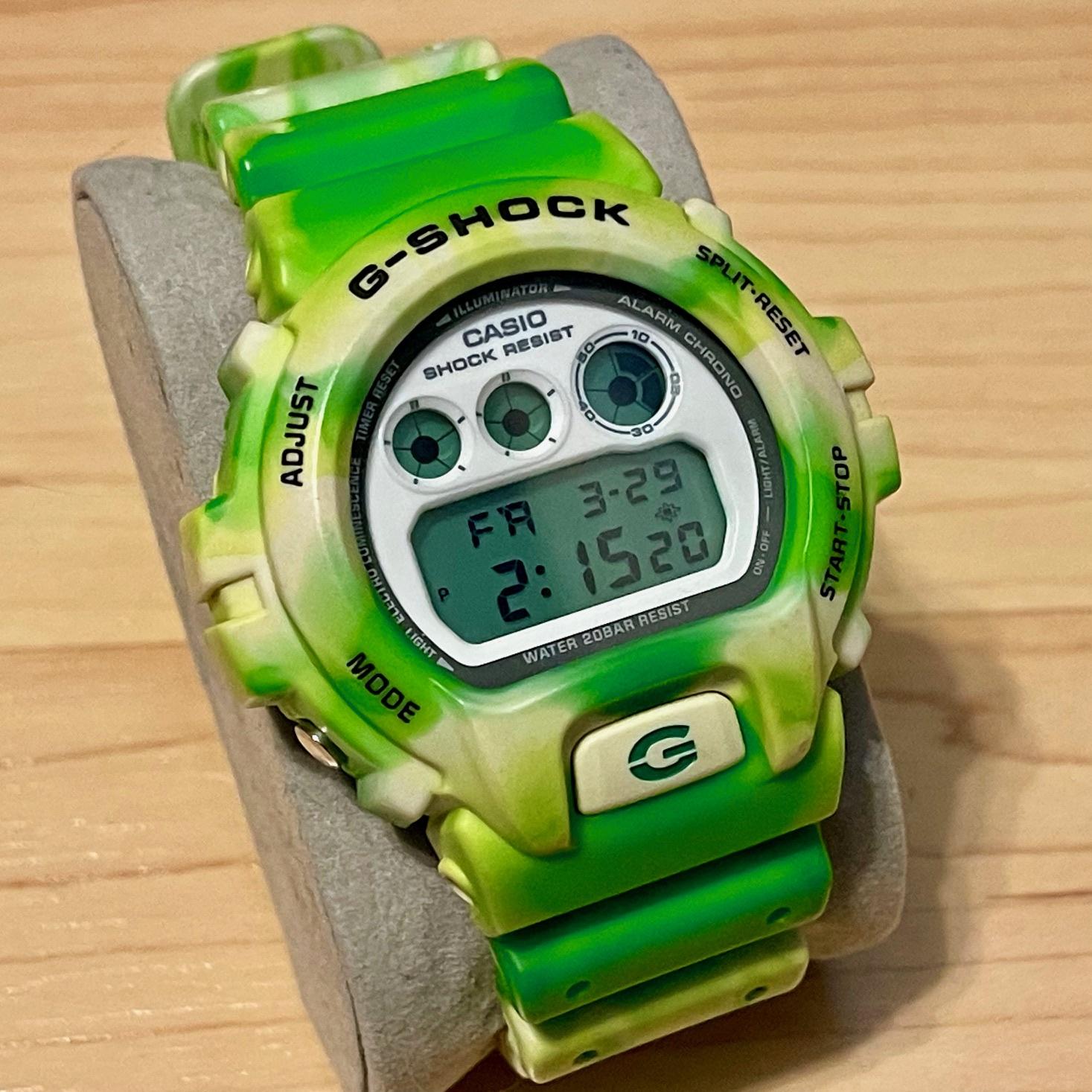 WTS] Casio G-Shock DW-6900MC-3 Jammin' Colors Series Green Yellow