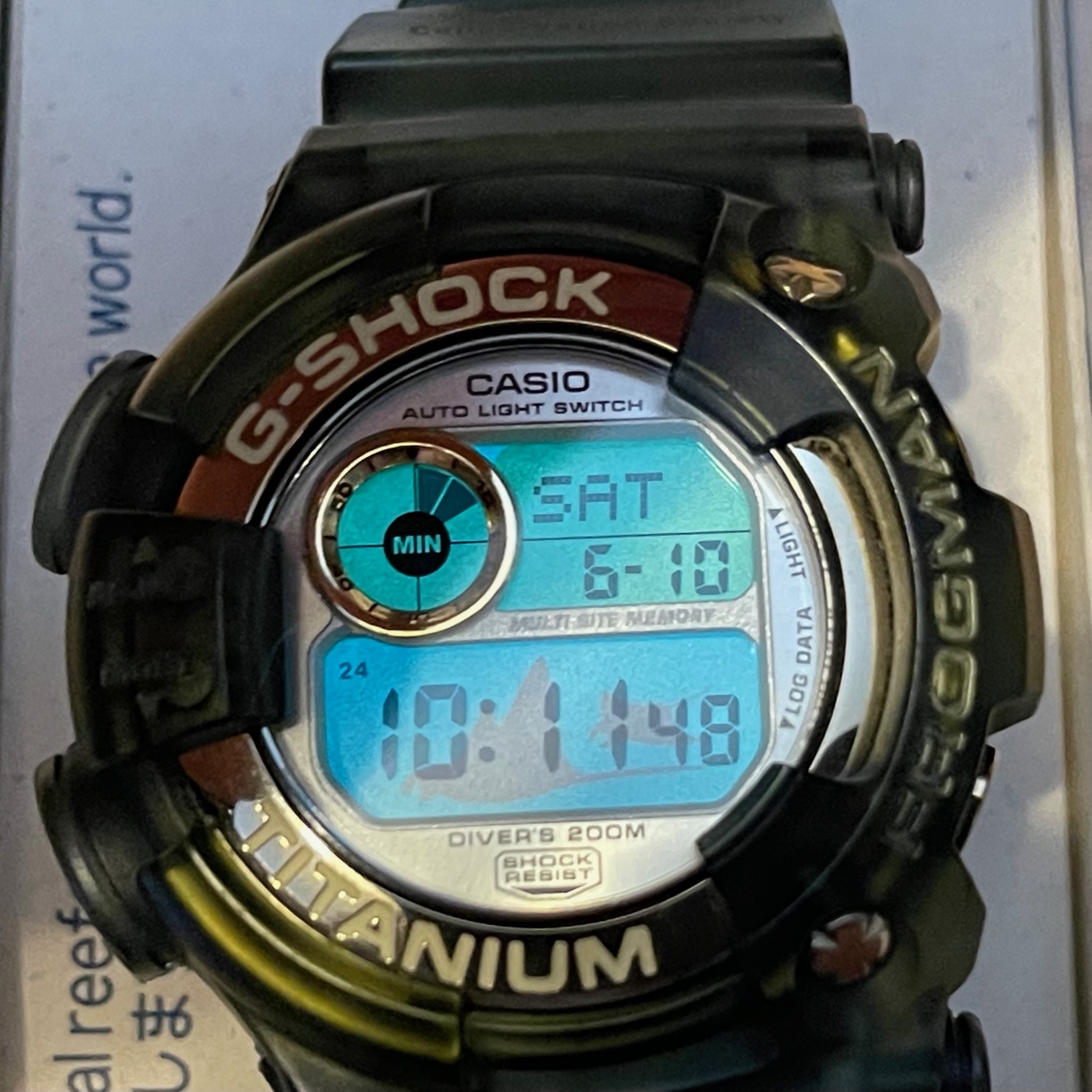 CASIO G-SHOCK FROGMAN DW-9901WC-9T | ccq.com.sv