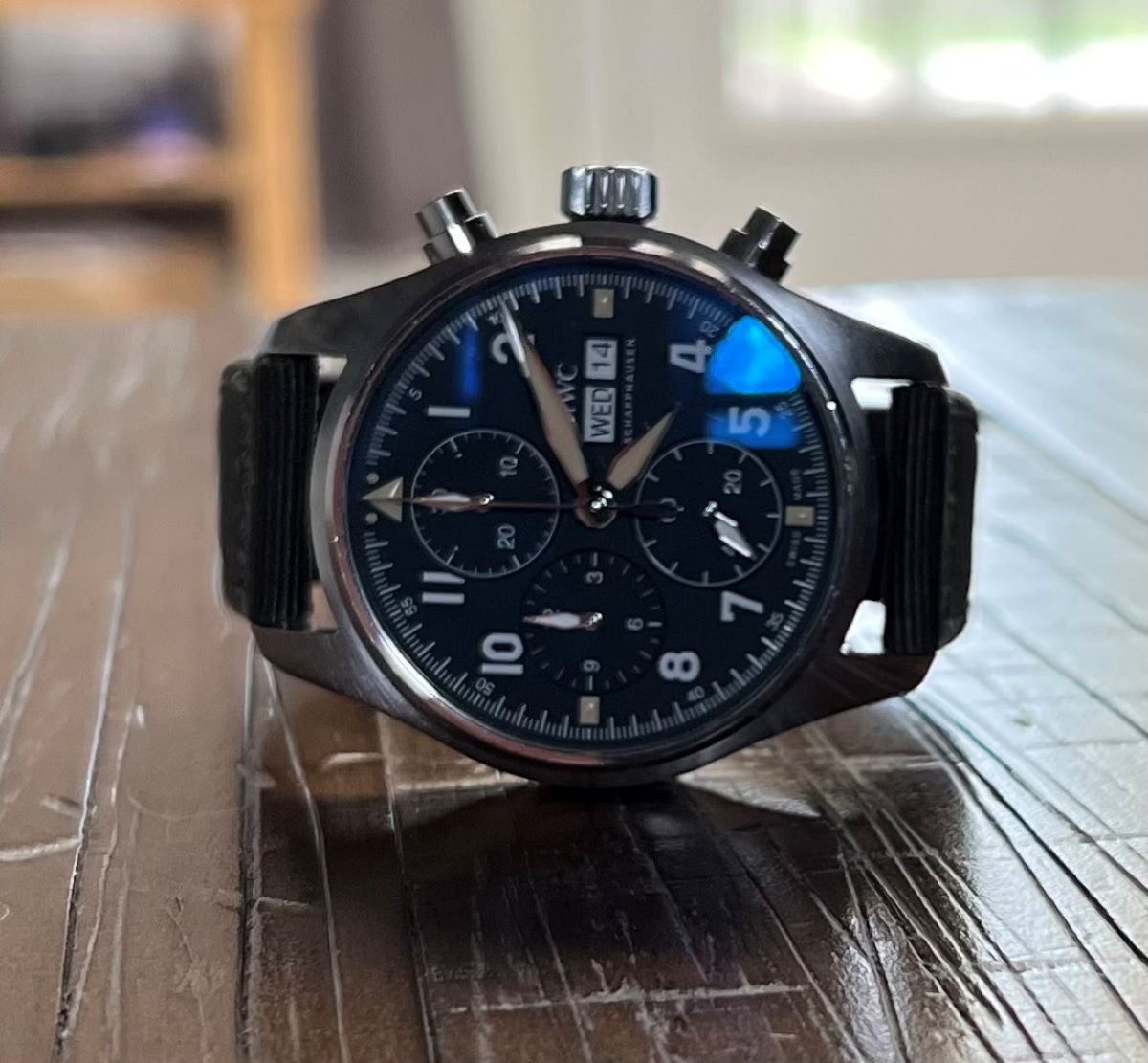 Iwc spitfire hot sale chronograph 2019