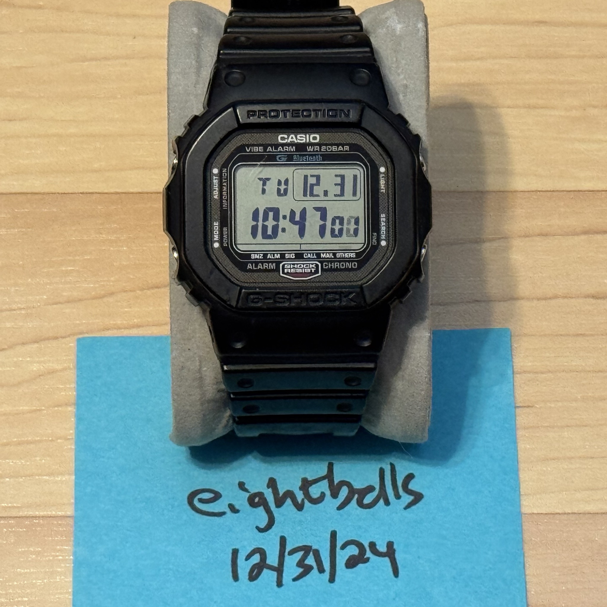 CASIO G-SHOCK GB-5600B カシオ G-SHOCK GB-5600B-1JF投稿画像・動画