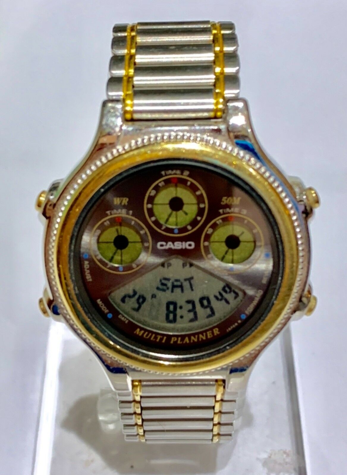 時計 CASIO BGP-260 MULTI PLANNER Vintage CASIO BGP-260 [Module 931] Multi-Planner and World