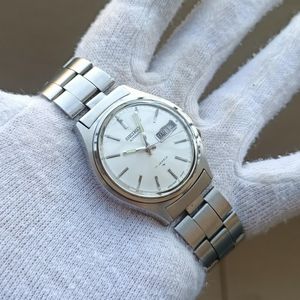 時計 SEIKO SPIRIT PANELIGHT 6L01-0010 TITAN Seiko Spirit Panelight Titanium Men's Silver Dial Quartz