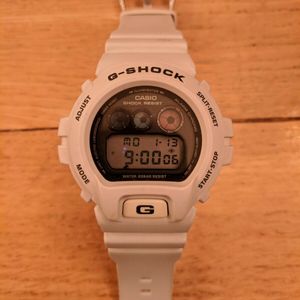 White Mens Casio G Shock Shock Resist Watch Water Resist bar 6900fs Watchcharts