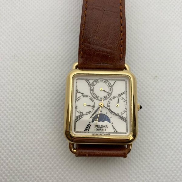 Vintage pulsar triple calendar dress watch | WatchCharts