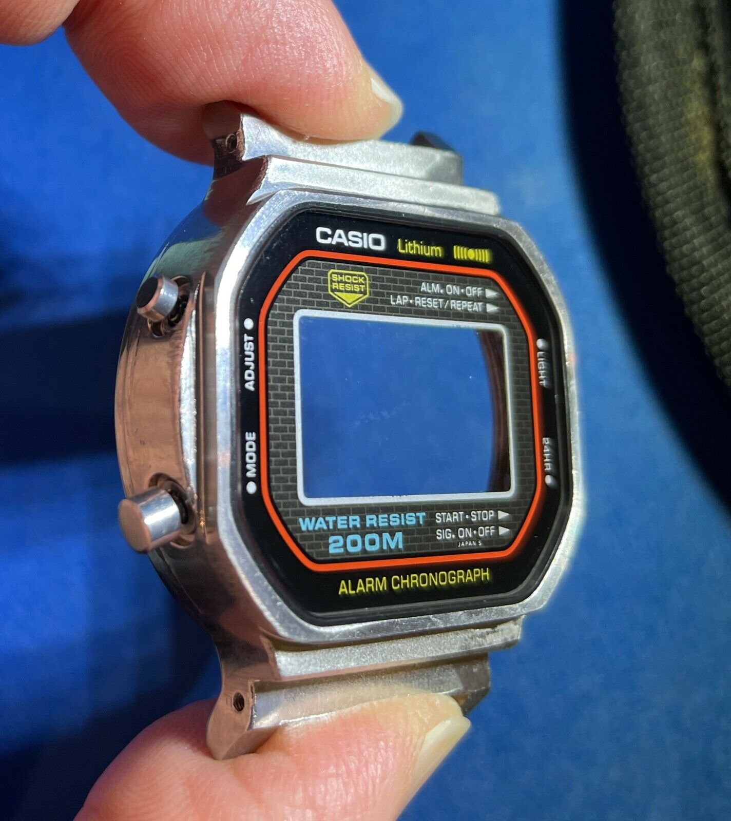 Casio G-Shock DW-5000 (240) Vintage 1983 Very Rare - Case Head
