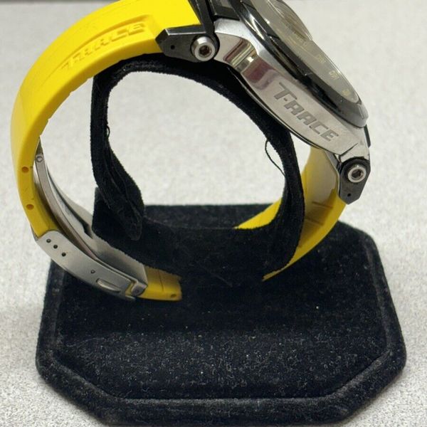 With Logo Watch Band For Tissot Strap 1853 T-RACE T048417A 21mm Development Clasp Watchband Accessorie Rubber Silicone Bracelet Chain I.139393908