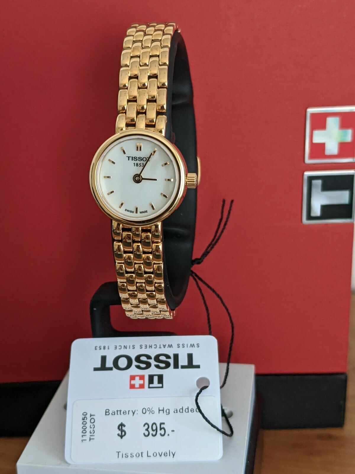 tissot lovely gold