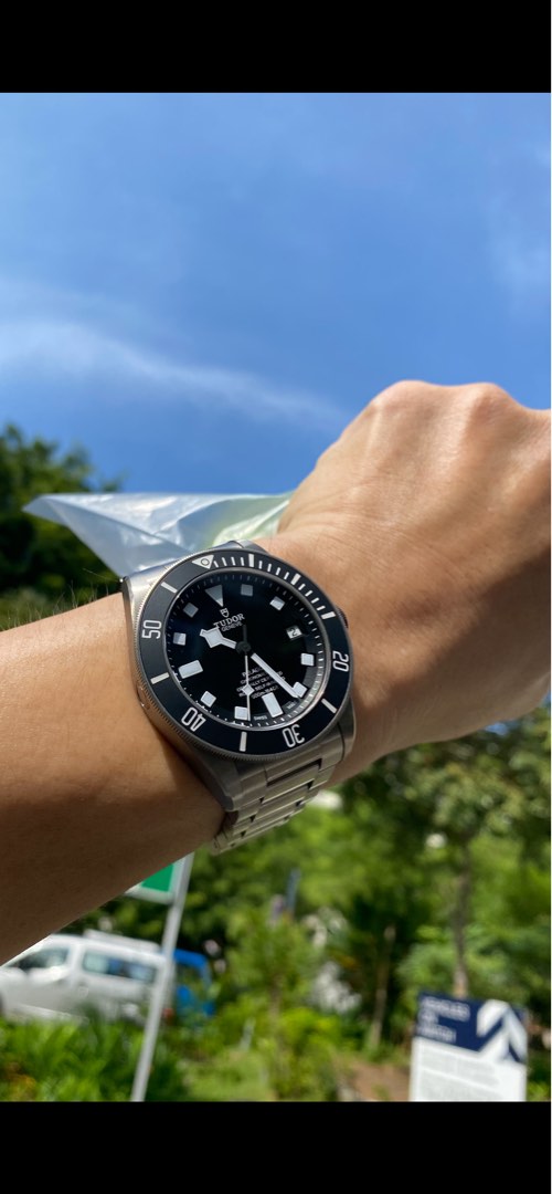 Tudor pelagos cheap on small wrist